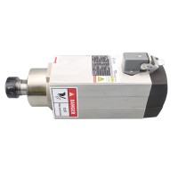 2.2KW 220V Inverter Output Air Cooled ER25 Spindle Motor for Engraving Machine CNC