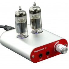 6J5 Class A Tube Headphone Amplifier Decode Audio HIFI DIY AMP with Power Supply