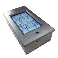 DC 6.5-100V 50A 4 in 1 Digital Display LCD Screen Voltage Current Power Energy Voltmeter Ammeter Multimeter w/Diverter