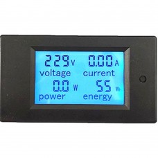 Digital AC 80-260V 20A 4-in-1 Voltage Current Power Energy Voltmeter Ammeter Watt Multimeter