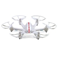 MJX X800 2.4G 135mm 6-Axis Hexacopter Aircraft 4 Channels Helicopter RC Drone w/Remote Control for FPV-White