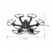 MJX X800 2.4G 135mm 6-Axis Hexacopter Aircraft 4 Channels Helicopter RC Drone w/Remote Control for FPV-Black