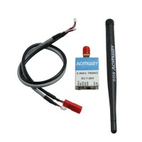 Aomway 5.8G T600MW 40CH Audio Video Wireless Transmitter Tx for FPV Multicopter