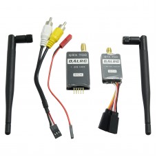 DALRC QTX700 QRX700 1.2G 700mW 8CH Audio Video AV Transmitter Tx & QRX700 Receiver Rx for FPV