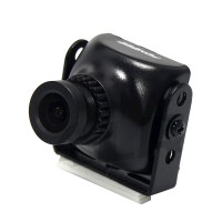 FOXEER XAT600M HS1177 600TVL CCD Camera Mini FPV Cam with 2.8mm Lens Plastic Case for Aerial Photography-Black