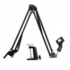 NB-35 Adjustable Desktop Mic Stand Microphone Suspension Boom Scissor Arm Mount Shock Stand Holder