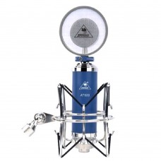 ISK AT500 Dual Channel Studio Condenser Microphone Network Karaoke Singing Audio Mic-Blue
