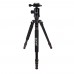 Aluminum Professional Tripod Monopod + Ball Head Gimbal for DSLR Camera Portable Cam stand