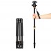 QZSD Q999 Tripod Monopod + Ball Head Gimbal PTZ for Photography DSLR Camera