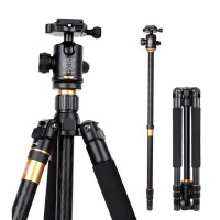 QZSD Q999 Tripod Monopod + Ball Head Gimbal PTZ for Photography DSLR Camera