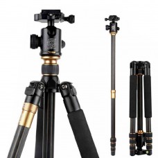 QZSD Q999C Carbon Fiber Tripod Monopod Ball Head Gimbal for SLR Camera Photography