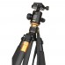 QZSD Q999C Carbon Fiber Tripod Monopod Ball Head Gimbal for SLR Camera Photography