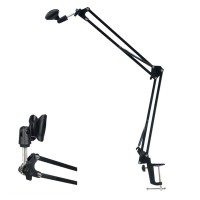 Mic Recording Folding Bracket Microphone Cantilever Stand Holder for Studio Broadcast  