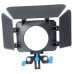 Yelanggu M1 Matte Box Adjustable HIght for 85mm Lens DV Camera Digital SLR