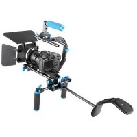 YELANGU D102 Camera Rig Shoulder Mount Stabilizer for DSLR Video Camera DV