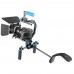 YELANGU D102 Camera Rig Shoulder Mount Stabilizer for DSLR Video Camera DV