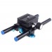 YELANGU DP3 15mm Rail Rod Support System DSLR Camera Mount Gimbal with 1/4 Screw Quick Release Plate