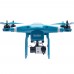 Keyshare Glint Play+ 2.4G RC 4-Axis Drone Quadcopter with 1080P Camera Remote Controller for FPV-Blue