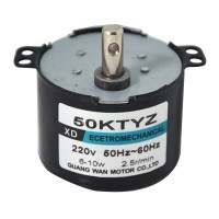 XD 50KTYZ AC220V 10W 2.5 5 10 15 30 50RPM Permanent Magnet Synchronous Gear Motor