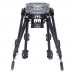 Unassembled Lji ZD850 Z6 Plus 850mm Umbrella Carbon Fiber Folding 6-Axis Hexacopter Frame with Landing Gear