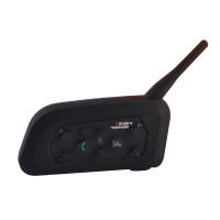 V6-1200 1200m 6 Riders Bluetooth 3.0 Motorcycle Helmet Interphone Intercom Headset Handsfree  