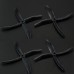 DALPROP Q5045 5 inch 4-Blade Props CW CCW Propeller for FPV Multicopter Black 4-Pairs