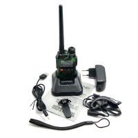 BaoFeng UV-3R Dual Band Handheld Transceiver UHF 136-174MHz VHF 400-470MHz Walkie Talkie