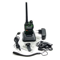 BaoFeng UV-3R Dual Band Handheld Transceiver UHF 136-174MHz VHF 400-470MHz Walkie Talkie