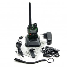 BaoFeng UV-3R Dual Band Handheld Transceiver UHF 136-174MHz VHF 400-470MHz Walkie Talkie
