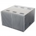 WA33 Aluminum Power Amplifier Enclosure Box Shell Cooling Case 410x400x250mm