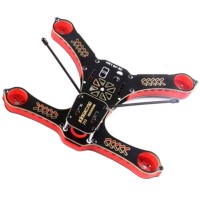 Kingkong 210 Sandwich Kit 4-Axis Racing Quadcopter Frame with 5V/12V PDB for FPV-Red
