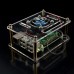 Transparent Acrylic Case + Cooling System External Fan + Screw Driver Tool for Raspberry Pi 3 2 B B+
