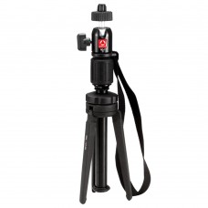 Kingjue KT-200 KT200 Lightweight Mini Aluminum Desktop Tripod for Camera Phone with BD-1 BallHead