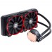 ID-COOLING Frostflow 240L CPU Water Cooler with Red LED 240mm Radiator PWM Fans