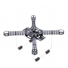 Lji 380 4-Axis Carbon Fiber Quadcopter Frame + PCB Lower Plate + Landing Gear for Aerial FPV