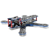 LTX-HEX4-215COM 215mm 4-Axis Carbon Fiber Quadcopter Frame+Motor Mount+Power Distribution Board for FPV