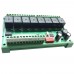 8 Channels Seriel Port Relay Module 8-Input 8-Outout Controller Board Computer Control Relay CNC