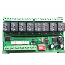 8 Channels Seriel Port Relay Module 8-Input 8-Outout Controller Board Computer Control Relay CNC