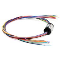 12 Channels 2A 12.5mm Electric Brushless Gimbal Slip Ring Monitor Conducting Ring for Brushless Motor