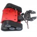 Unassembled TZTROT-6 Tracked Vehicle Tank Chassis Crawler Robot Car+2DOF Mechanical Claw+Motor+Servo for Arduino