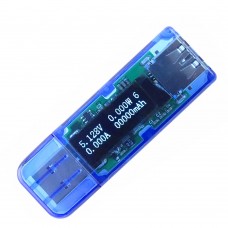 High Precision White Digital Screen 4 Bit Color OLED USB2.0 Meter Detector Voltmeter Current Power Capacity Energy Tester