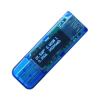 USB 3.0 High Voltage White 4 Bit OLED Detector Voltmeter Ammeter Power Capacity Tester Meter Voltage Current Power Bank