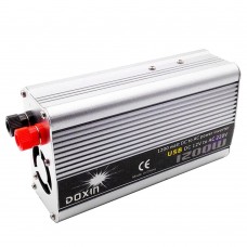 DOXIN 1200W DC 12V to AC 220V Portable Car Power Inverter Charger Converter Transformer Car Power Supply