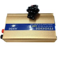 DOXIN 1200W DC 60V to AC 220V Portable Car Power Inverter Charger Converter Transformer Car Power Supply