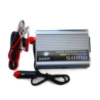 DOXIN 500W DC 24V to AC 220V Portable Car Power Inverter Charger Converter Transformer Car Power Supply