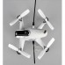 Walkera Rodeo 150 4-Axis FPV Quadcopter Drone with 600TVL Camera Motor ESC Propeller-White