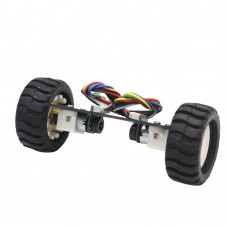 Mini Two Wheeled Balancing Car Chassis Self-Balancing Vehicle N20 with Encoder