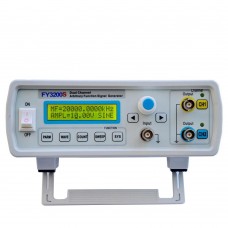 FY3220S 20MHz Digital DDS Dual-Channel Function Signal Source Generator Arbitrary Waveform Pulse Frequency Meter 
