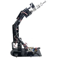 6DOF Mechanical Robot Arm 3D Rotating Mechanical Arm Full Metal Structure Bracket & MG996R Servo