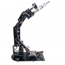 6DOF Mechanical Robot Arm 3D Rotating Mechanical Arm Full Metal Structure Bracket & MG996R Servo